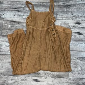 Brown jumpsuit